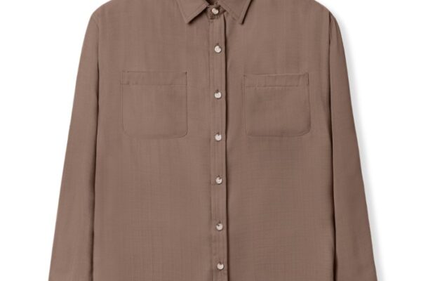 Linen mens dress shirt