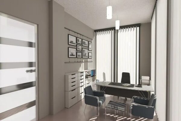 How to arrange decorate small office room