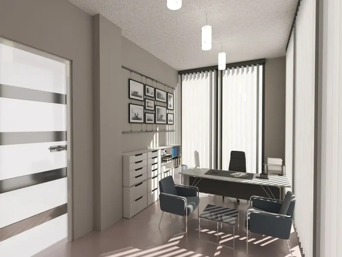 How to arrange decorate small office room