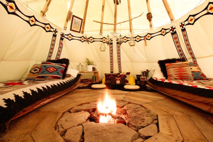 What style decor is tipi