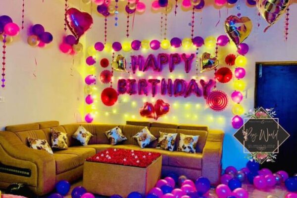 How decorate birthday room