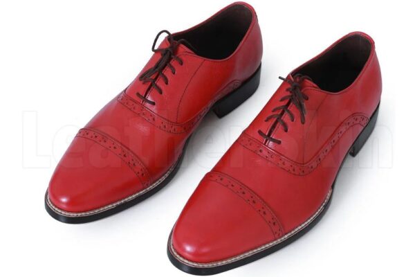 Mens red dress shoe laces