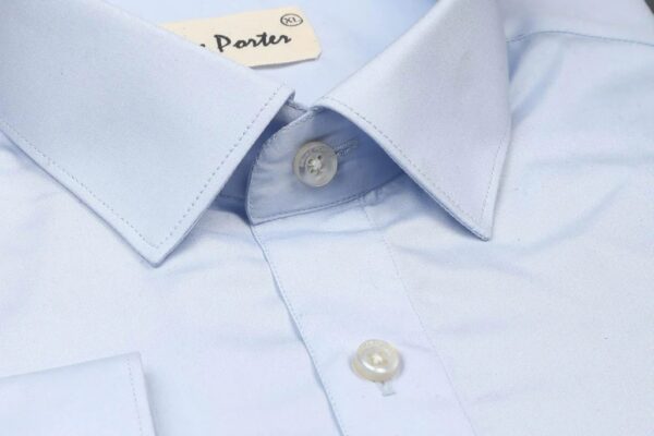 Mens powder blue dress shirt