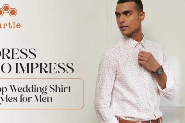 Dress shirt for men for wedding