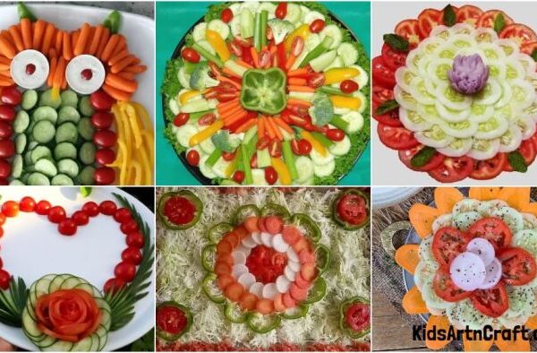 How to make beautiful salad decoration