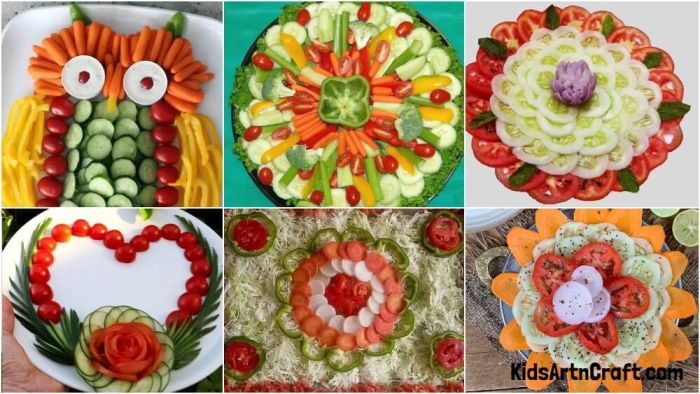 How to make beautiful salad decoration