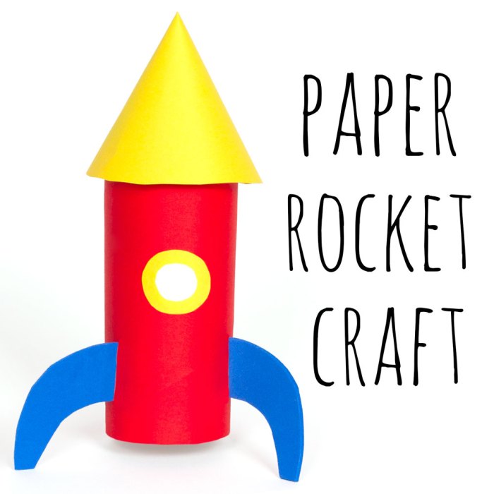 How to make a rocket decoration