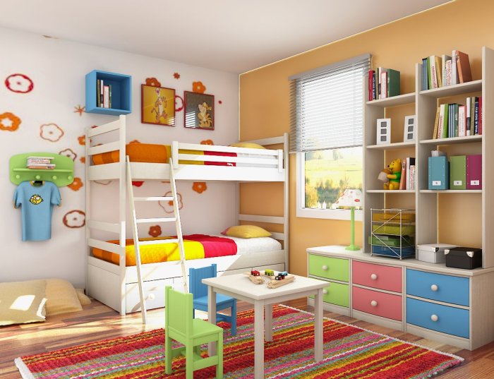 How to decorate a room for kids